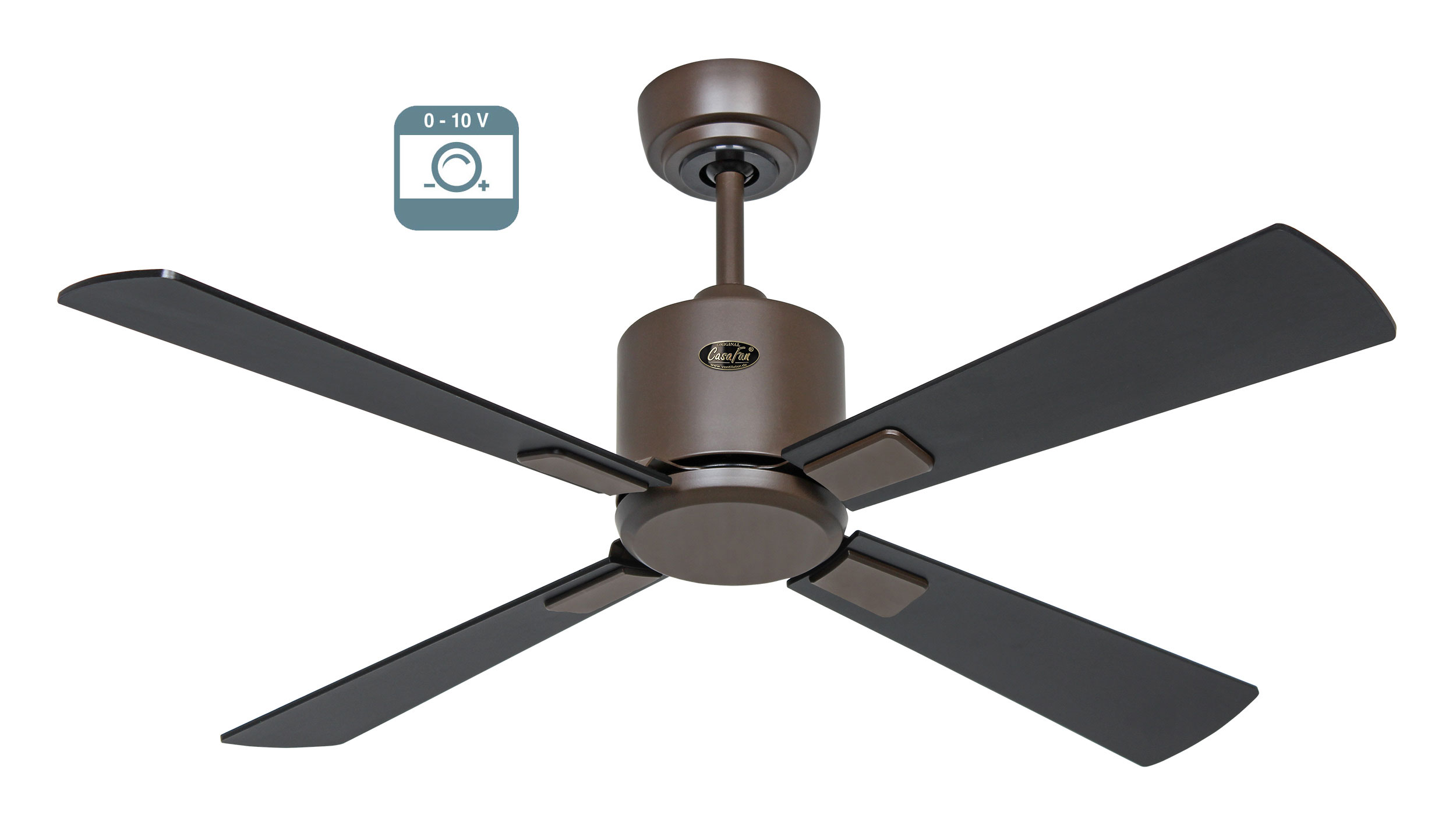 CasaFan Deckenventilator Eco Neo III 103 BZ-SW/TK 0 - 10 V