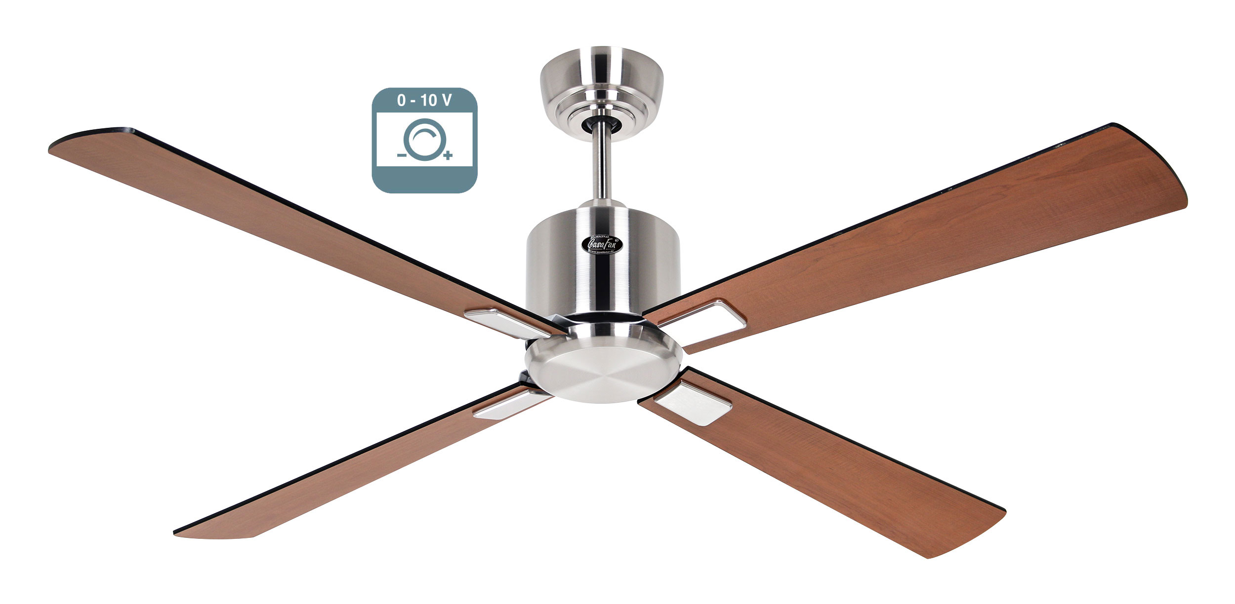 CasaFan Deckenventilator Eco Neo III 132 BN-SW/TK 0 - 10 V