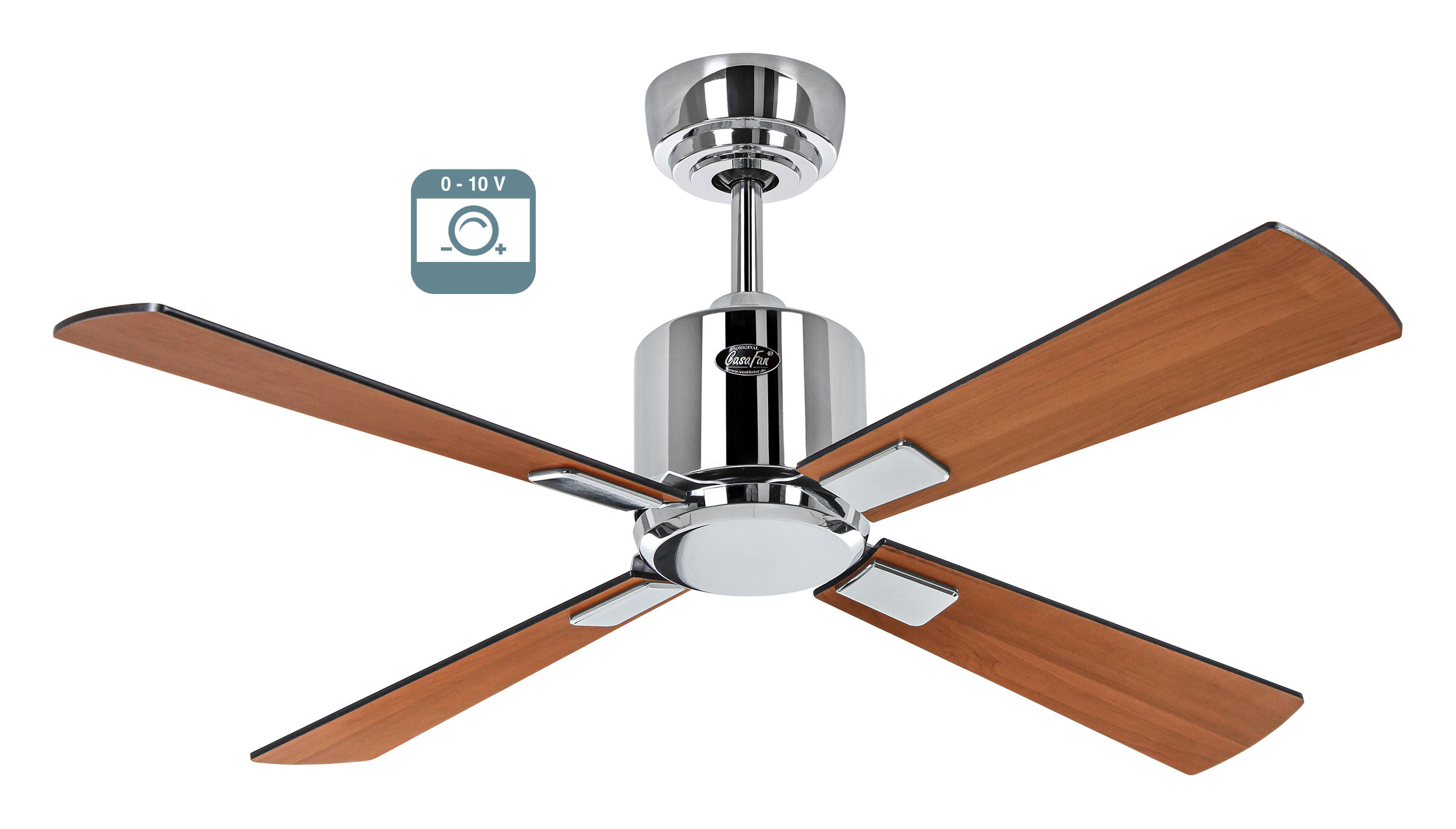CasaFan Deckenventilator Eco Neo III 103 CH-SW/TK 0 - 10 V