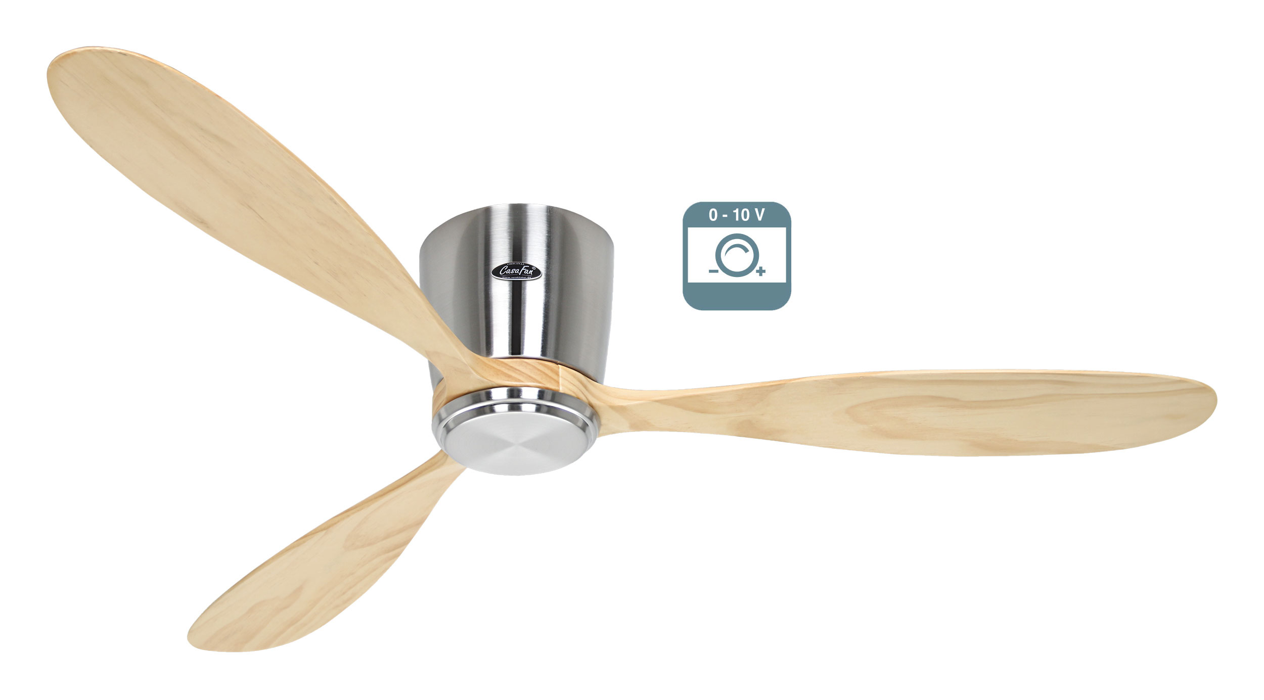 CasaFan Deckenventilator Eco Plano Wood BN-NT 0 - 10 V