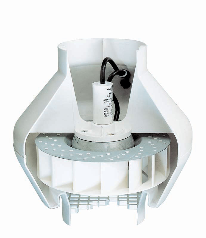 Radialer Rohrventilator CA 250 V0 E