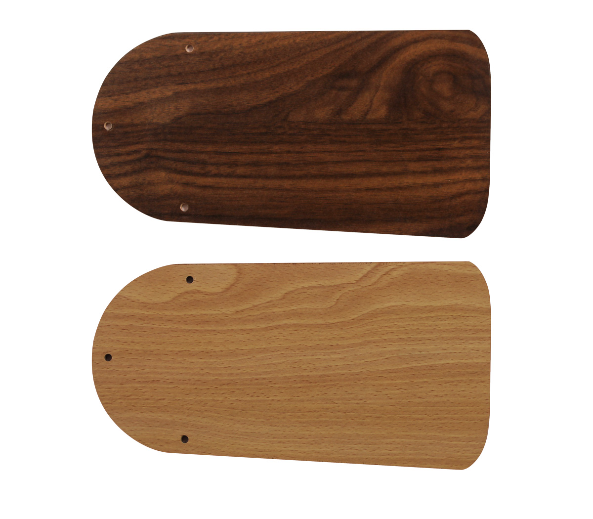 Flügelsatz FLAT  75-III Nussbaum/Buche