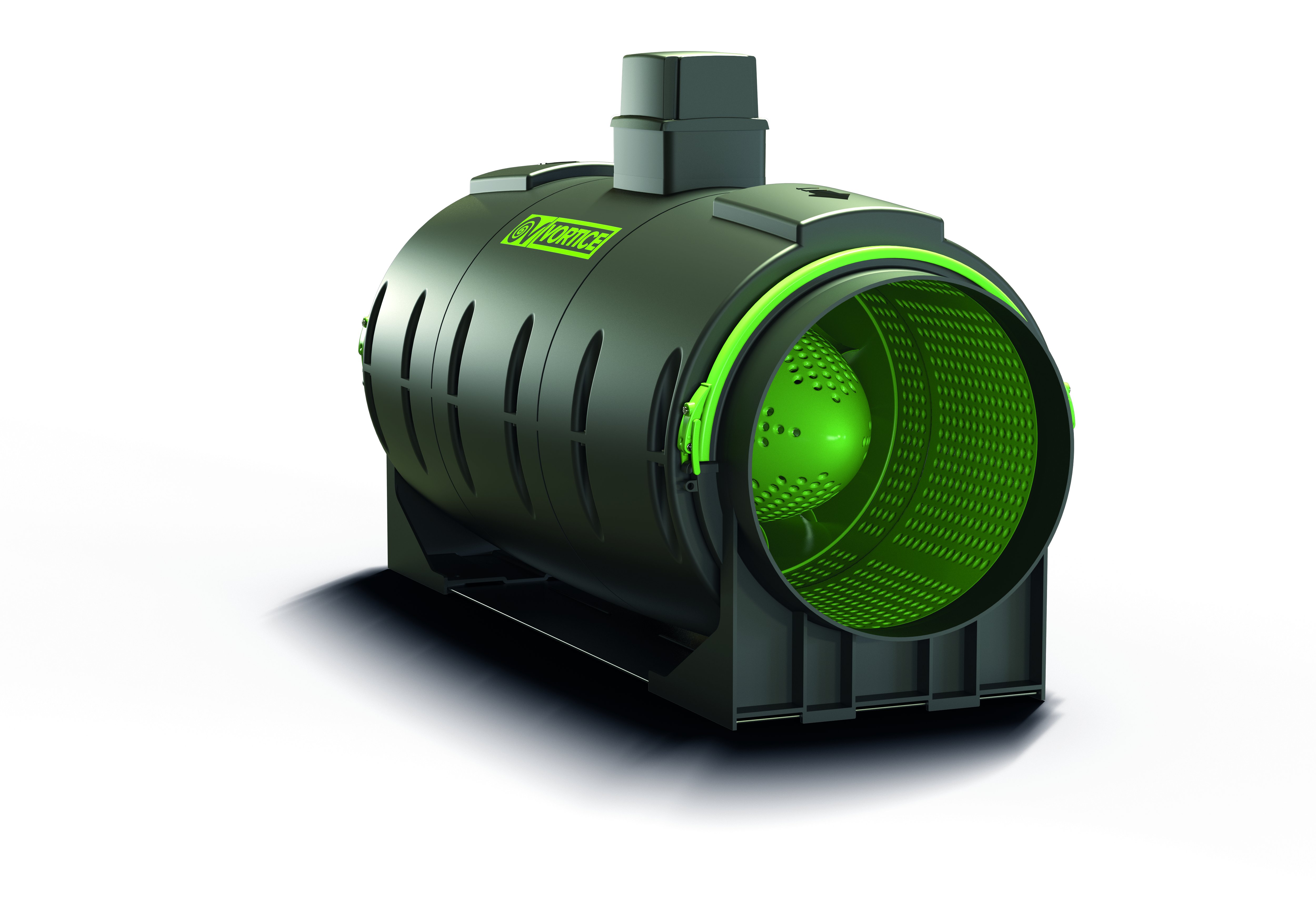 Schallgedämmter Rohrventilator Lineo 515 Quiet ES