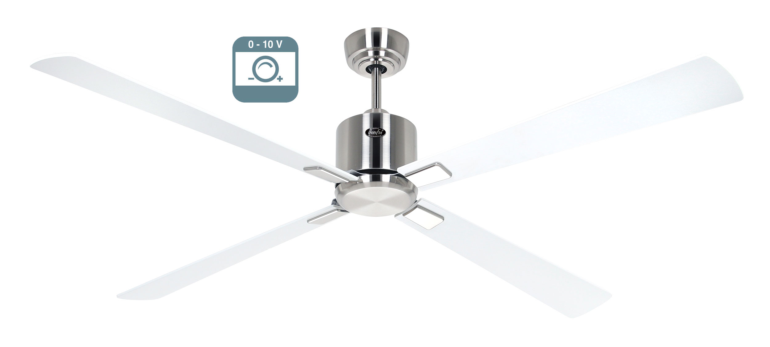 CasaFan Deckenventilator Eco Neo III 152 BN-WE/LG 0 - 10 V