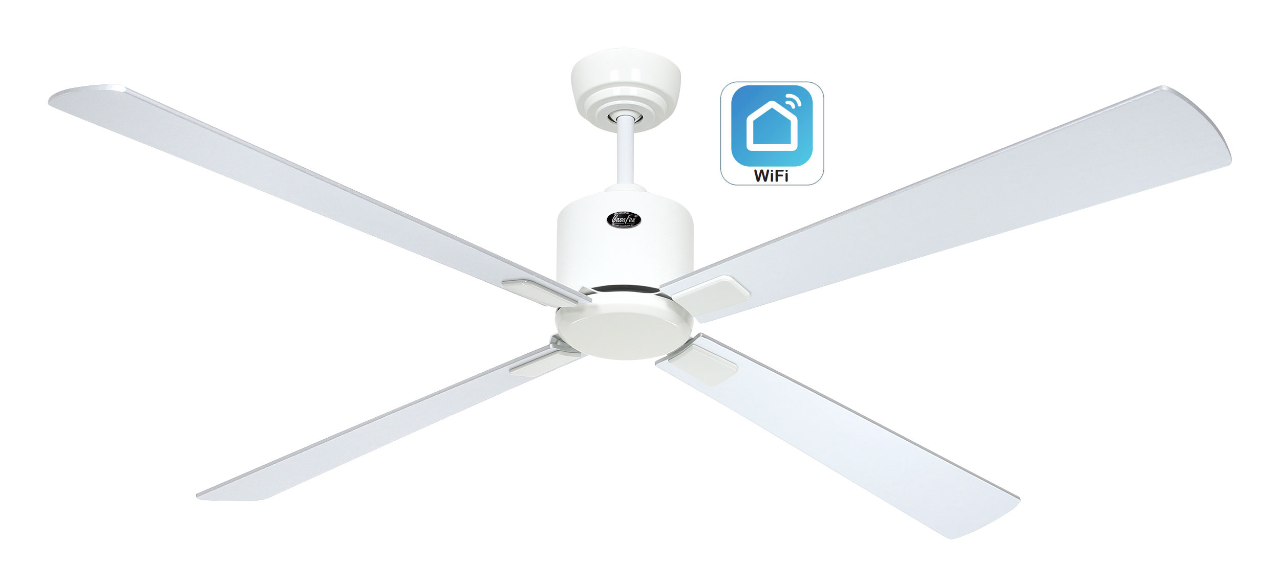 CasaFan Deckenventilator Eco Neo III 152 WE-WN/SI WiFi