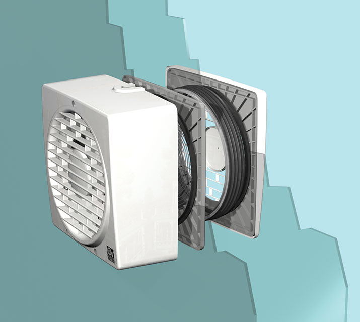 Einbauzubehör für getrennt zu öffnende Doppelfenster DG2-300