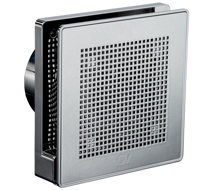 Design-Kleinraumventilator Punto Evo ME 100/4 LL T WEIß GOLD