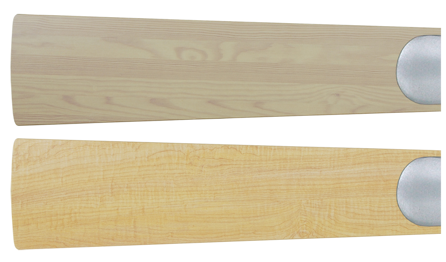 Austauschflügelsatz für ALU Ahorn/Eiche gek.