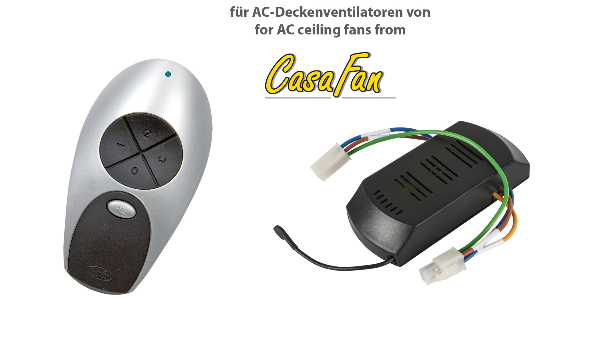 Fernbedienung FB-FNK Powerboat mit/ohne Dimmung (Handsender + Empfänger)