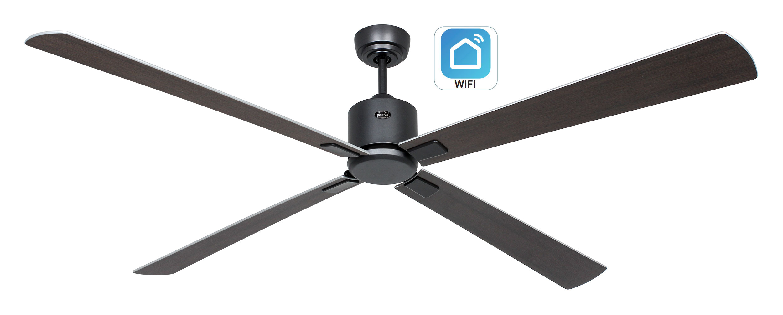 CasaFan Deckenventilator Eco Neo III 180 BG-WN/SI WiFi