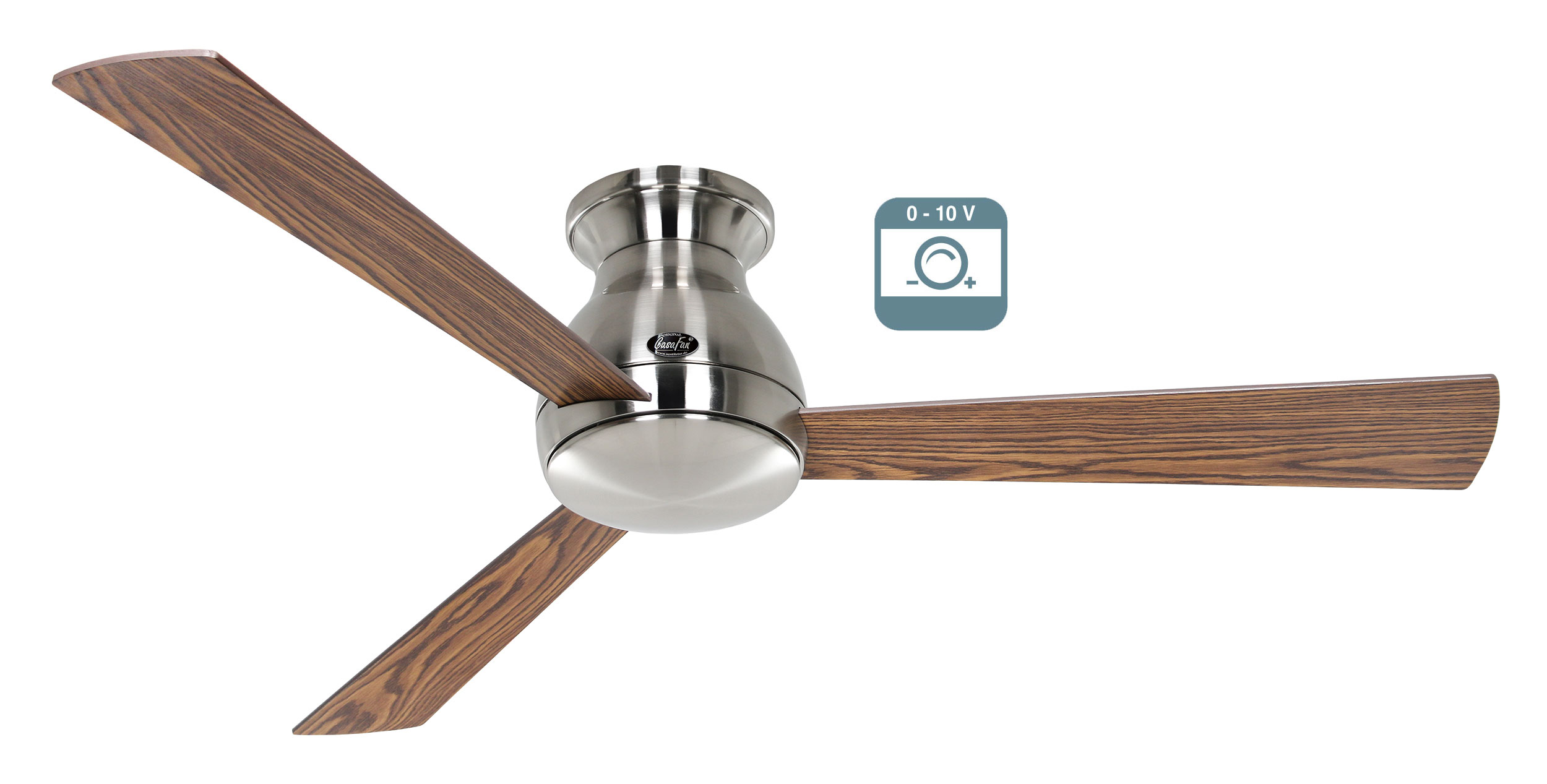 CasaFan Deckenventilator Eco Pallas 142 BN-EA/NB 0 - 10 V