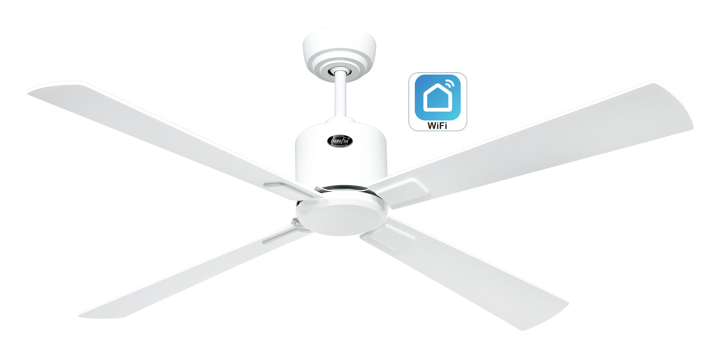 CasaFan Deckenventilator Eco Neo III 132 WE-WE/LG WiFi
