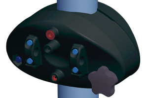 Fiore Halterung für Tripod/Stangen schwarz