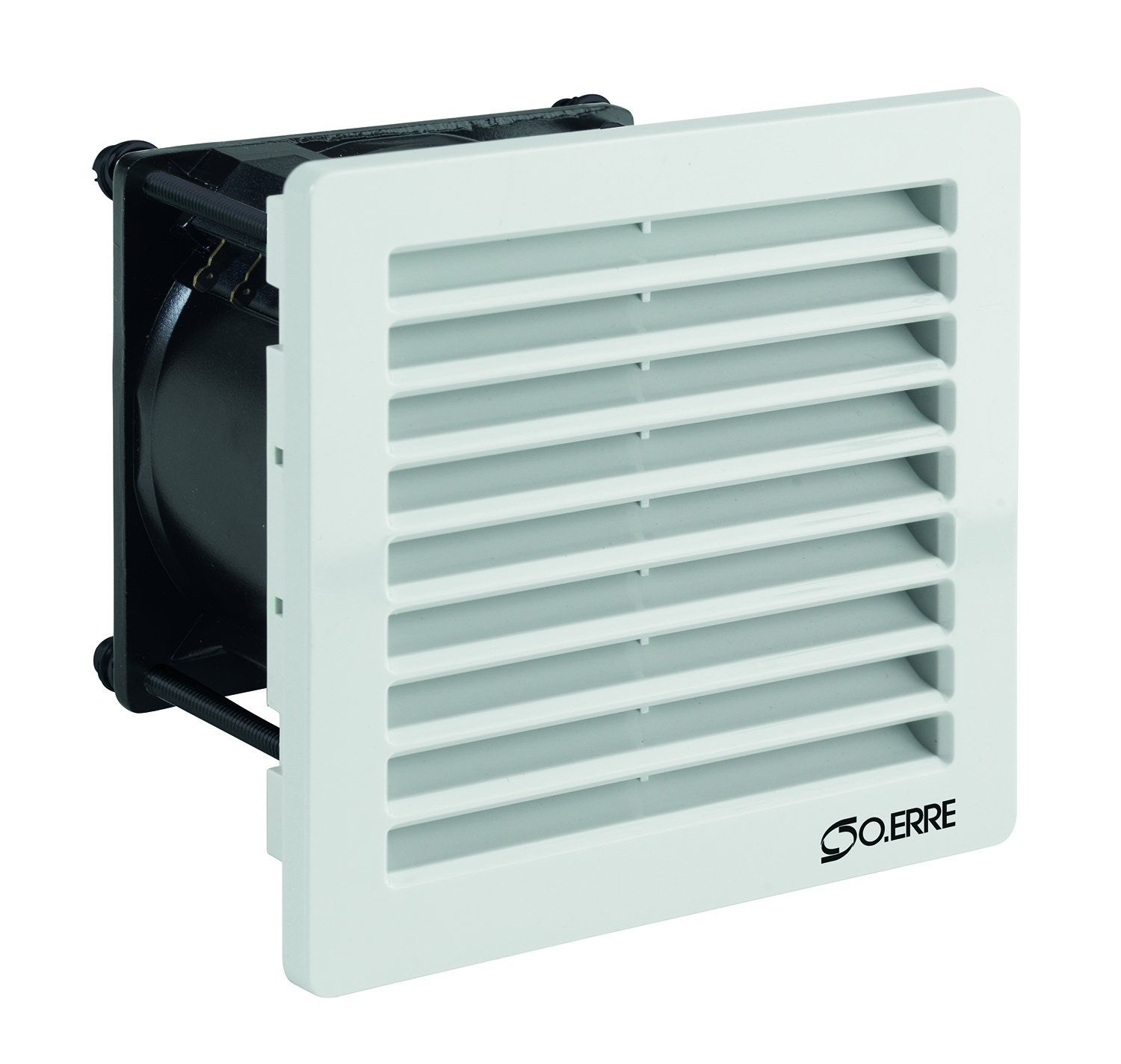 Schaltschrank-Ventilator RCQ 50.11 E 24V DC RAL 7035