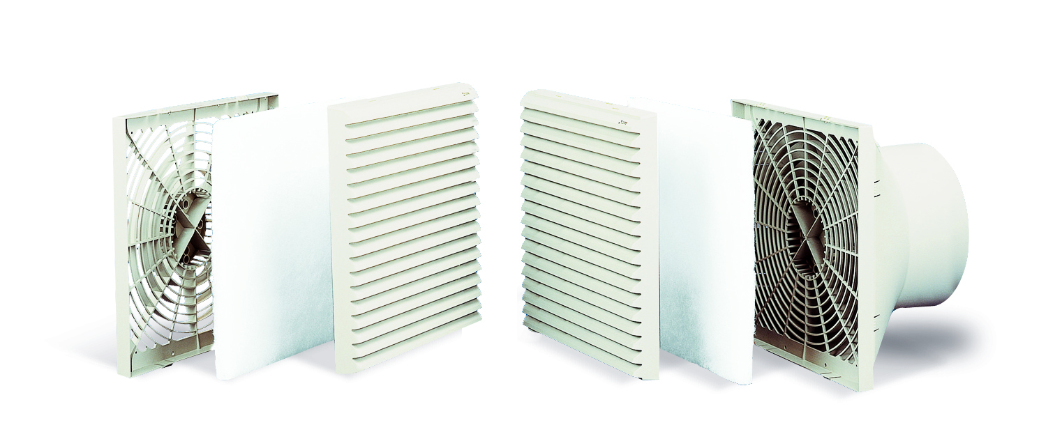 Schaltschrank-Ventilator SYSTEMA 14.25 220-240V AC 50/60Hz RAL 7035 IP44