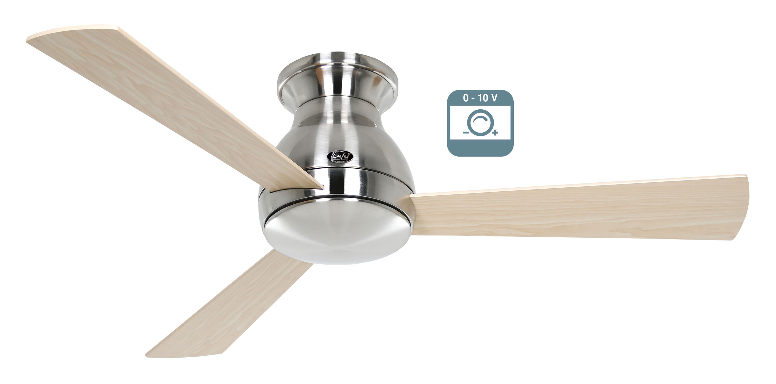 CasaFan Deckenventilator Eco Pallas 116 BN-AH/BU 0 - 10 V