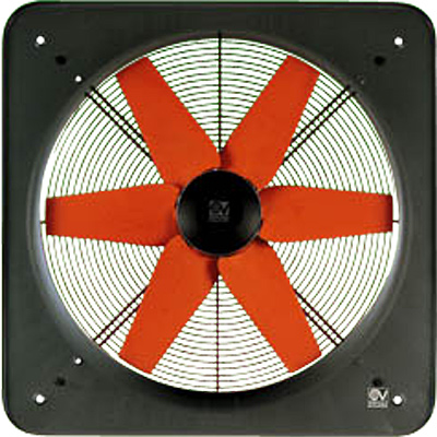 Axialer Wandventilator zur direkten Entlüftung E 30/4 T - 400V/50Hz