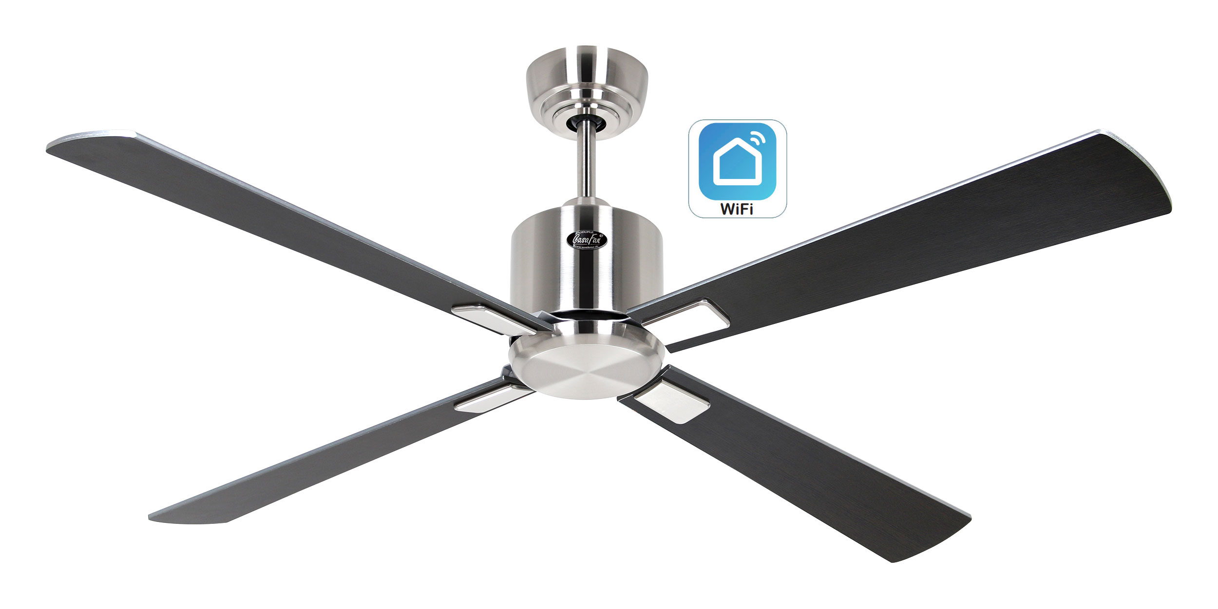 CasaFan Deckenventilator Eco Neo III 132 BN-WN/SI WiFi