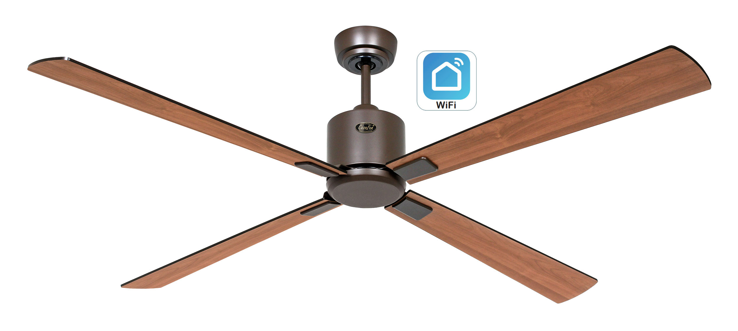 CasaFan Deckenventilator Eco Neo III 152 BZ-SW/TK WiFi