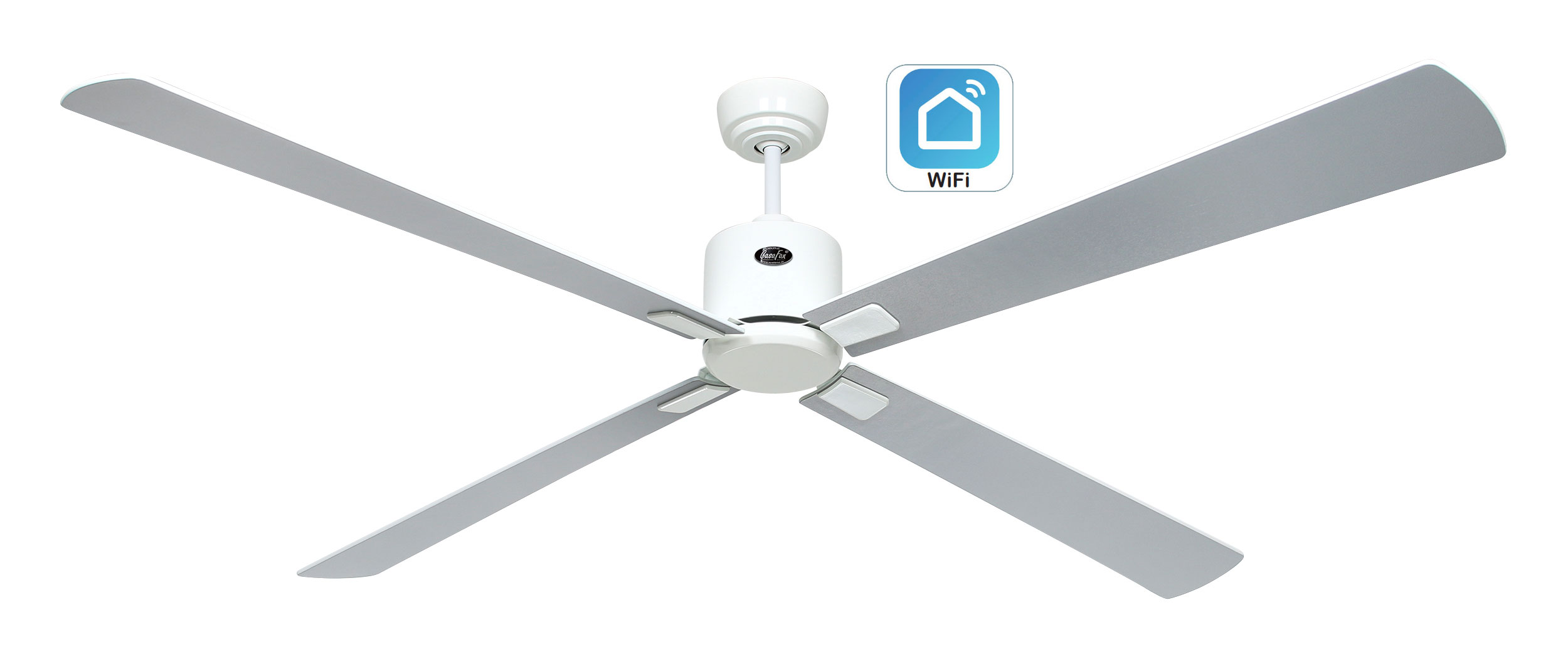CasaFan Deckenventilator Eco Neo III 180 WE-WE/LG WiFi