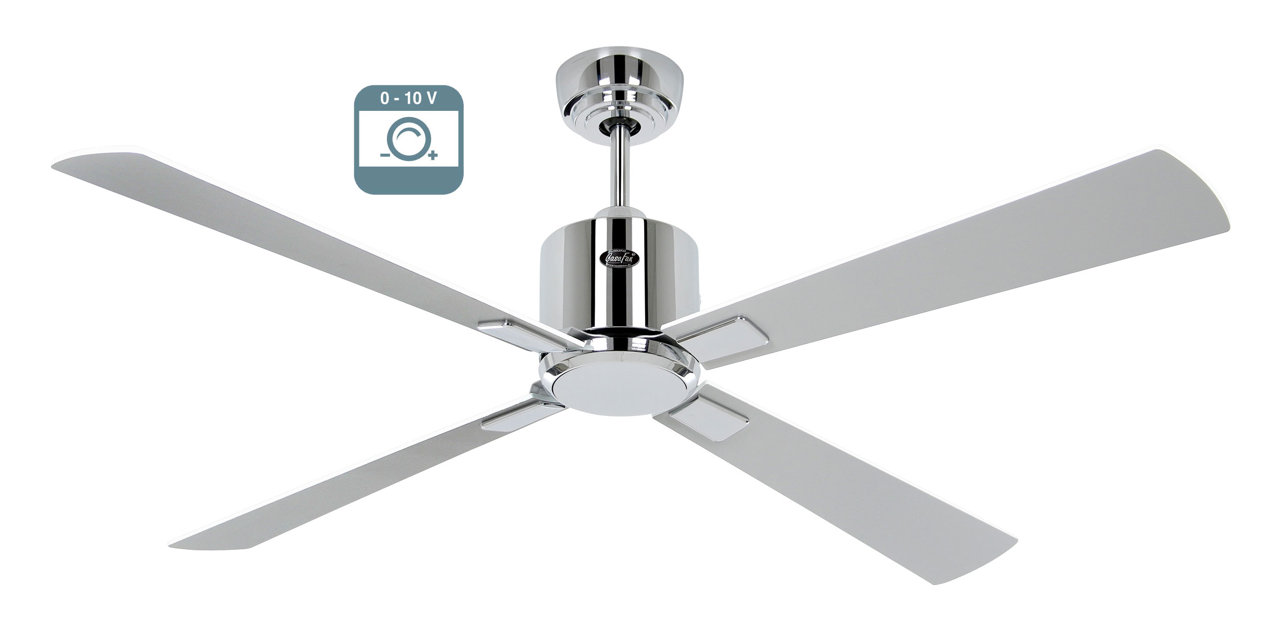 CasaFan Deckenventilator Eco Neo III 132 CH-WE/LG 0 - 10 V