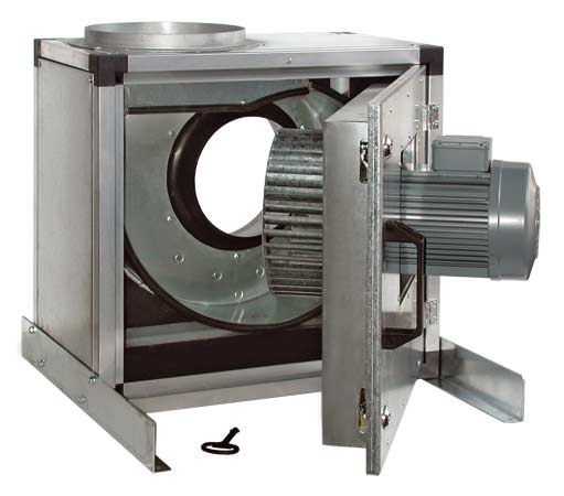 Küchenabluftbox-Ventilator GKB VSD 315/2 T - 400V/50Hz