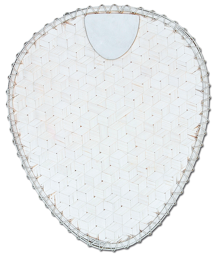 Flügelsatz 132 Bambus weiß