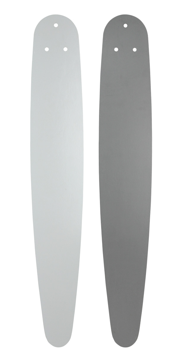 Flügel Royal Weiß/Lichtgrau 5 x 180 cm