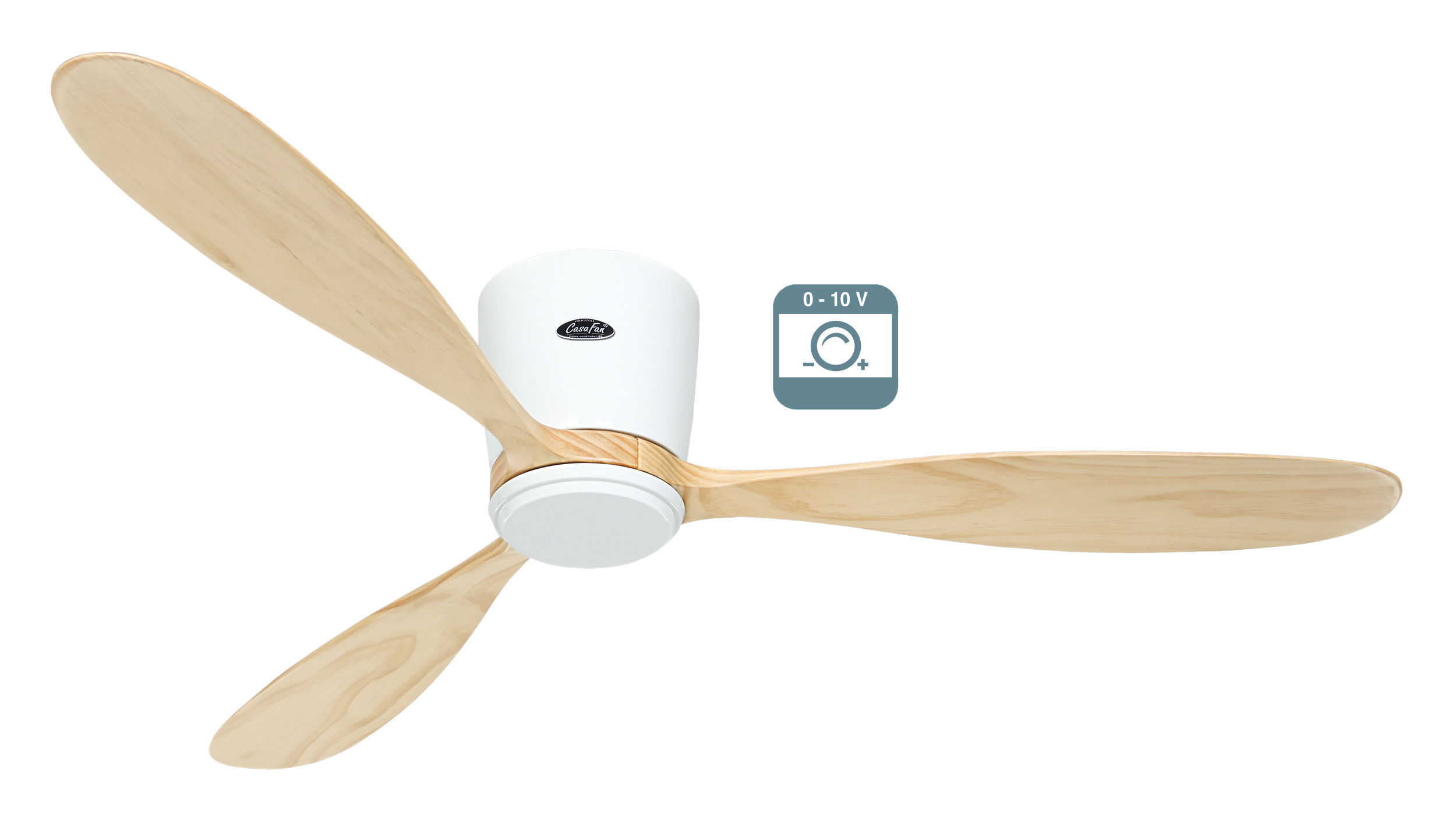 CasaFan Deckenventilator Eco Plano Wood WE-NT 0 - 10 V