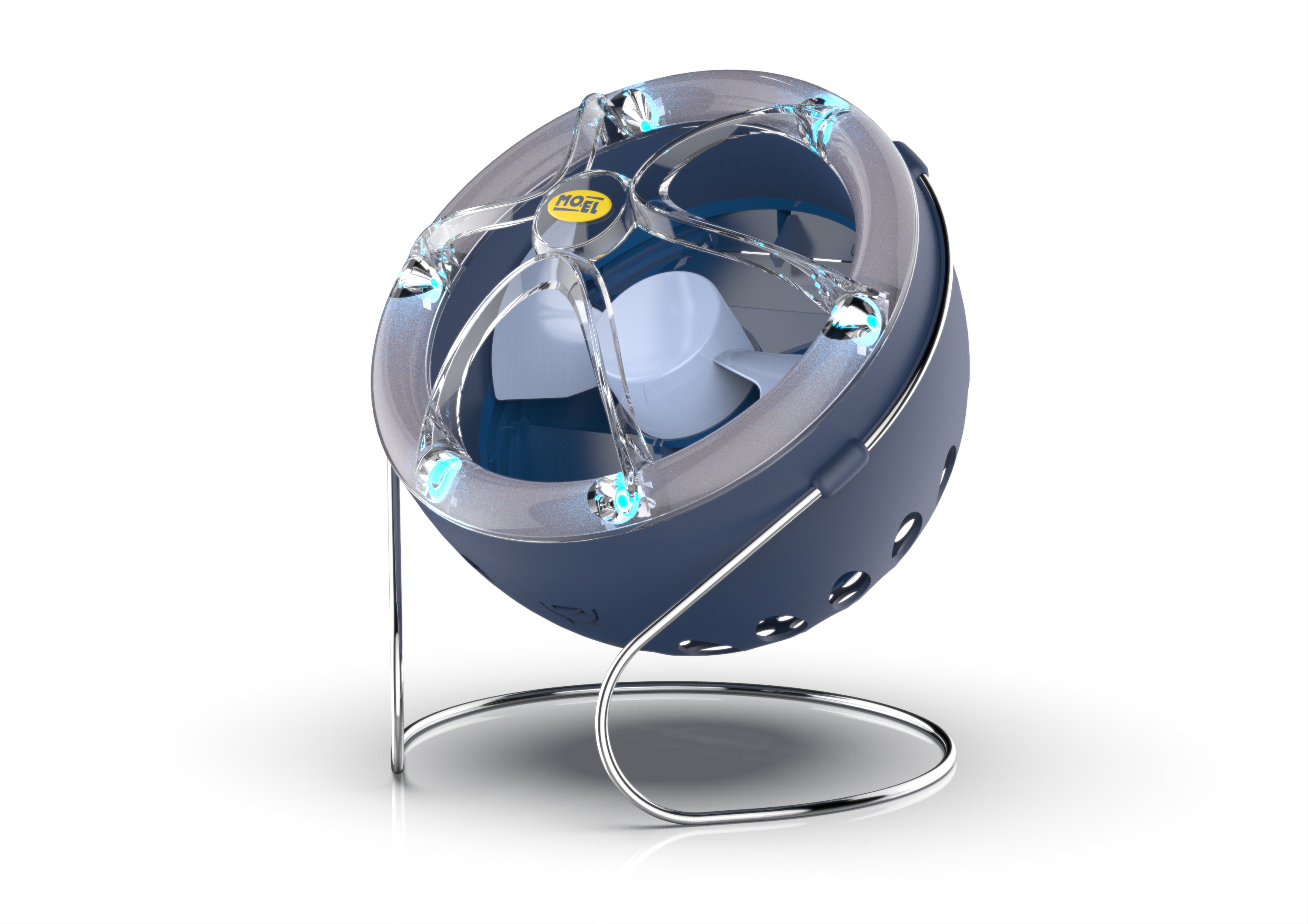 Ventilator-Insektenfalle MOON LED IPX4