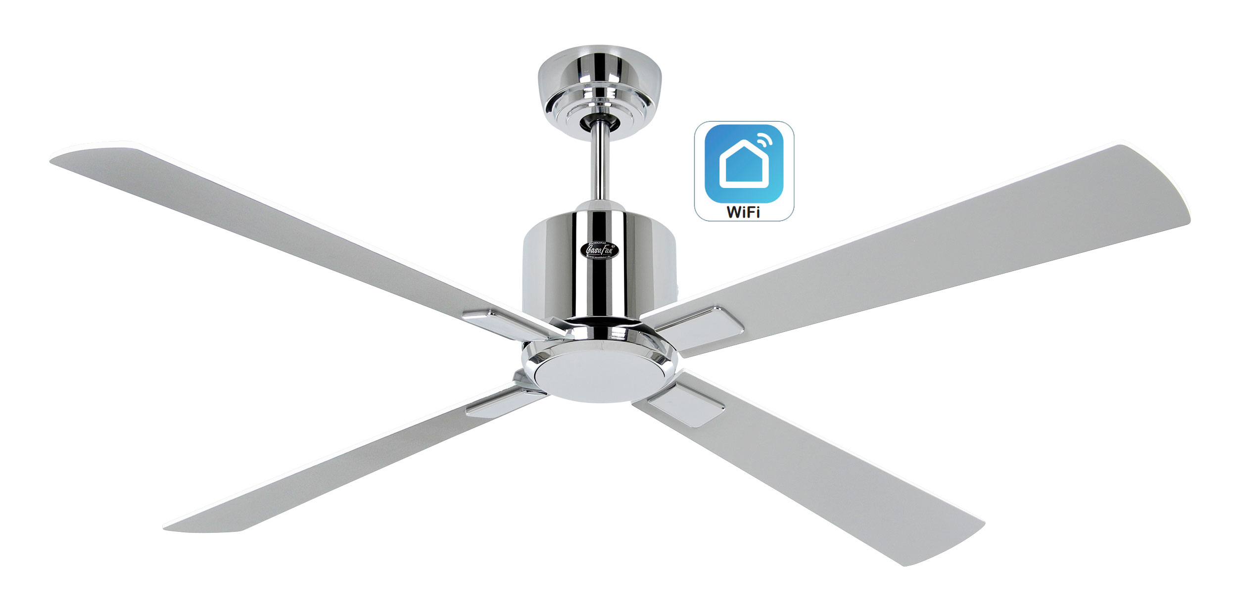 CasaFan Deckenventilator Eco Neo III 132 CH-WE/LG WiFi
