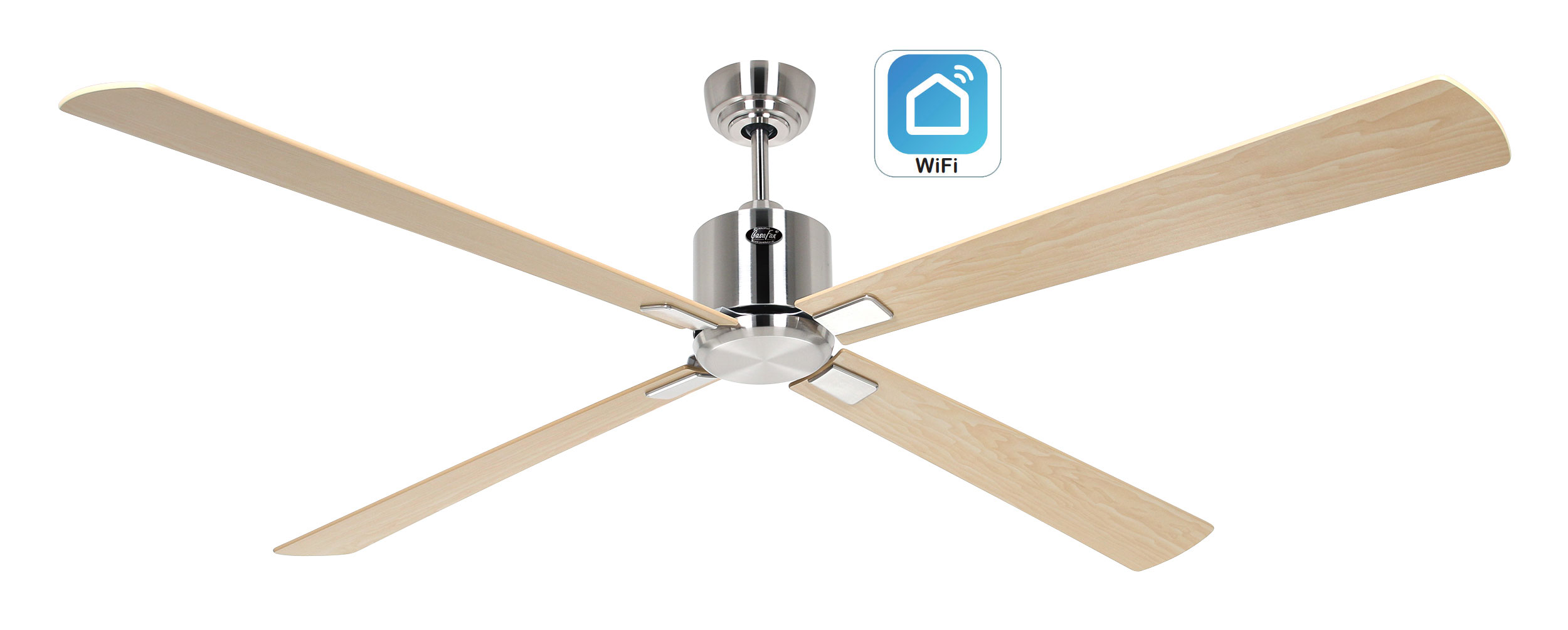 CasaFan Deckenventilator Eco Neo III 180 BN-AH/BU WiFi