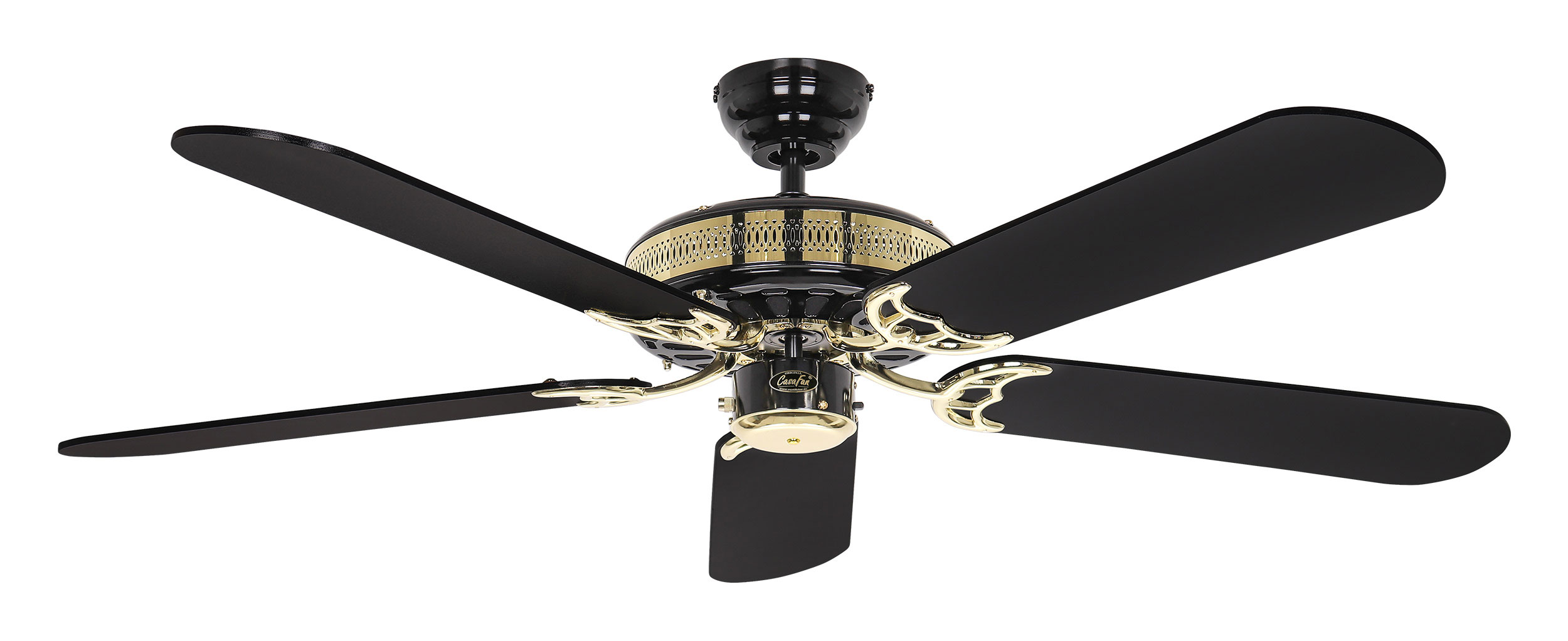 Deckenventilator Black Magic ohne Leuchte 