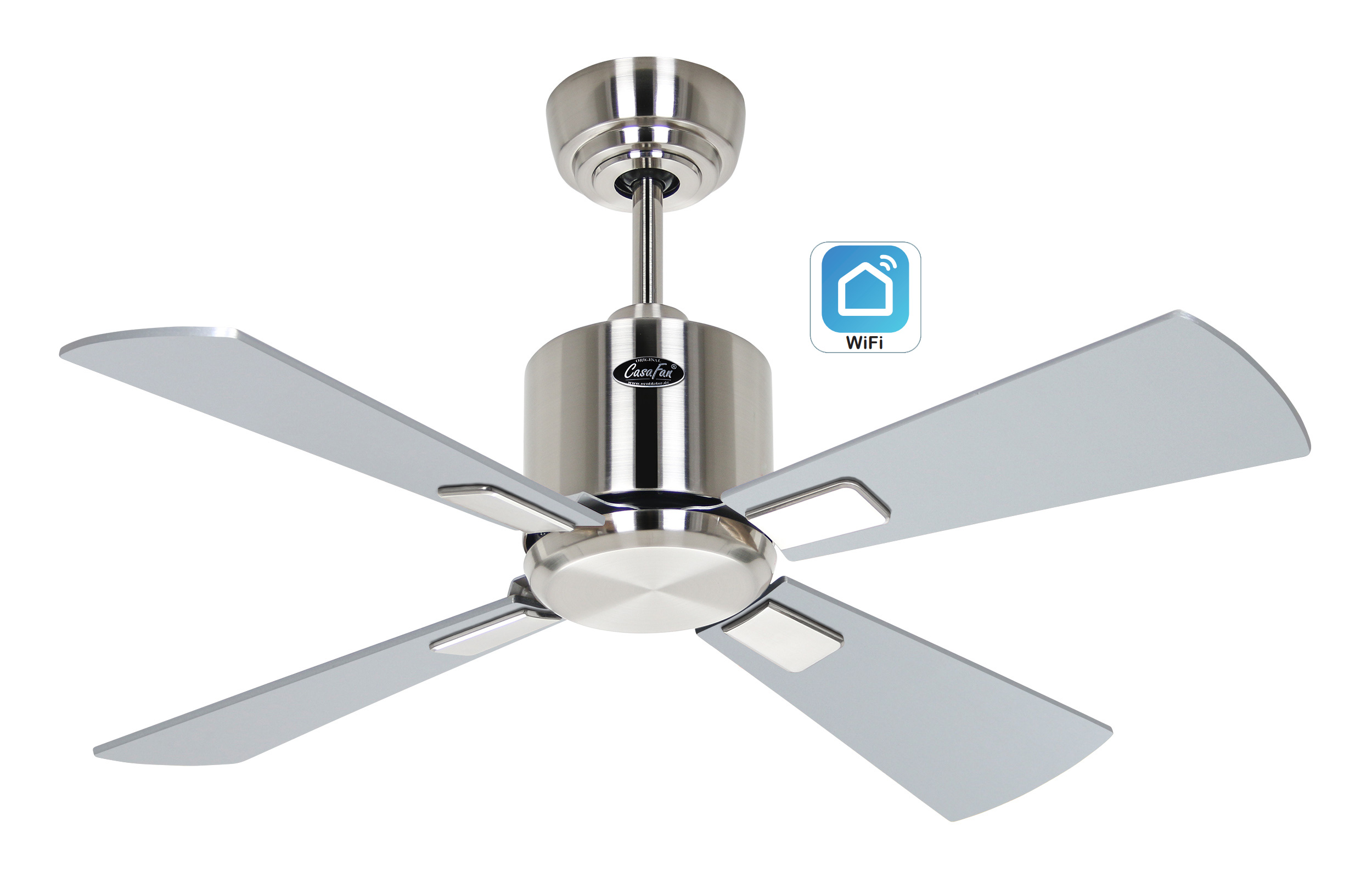 CasaFan Deckenventilator Eco Neo III  92 BN-WN/SI WiFi