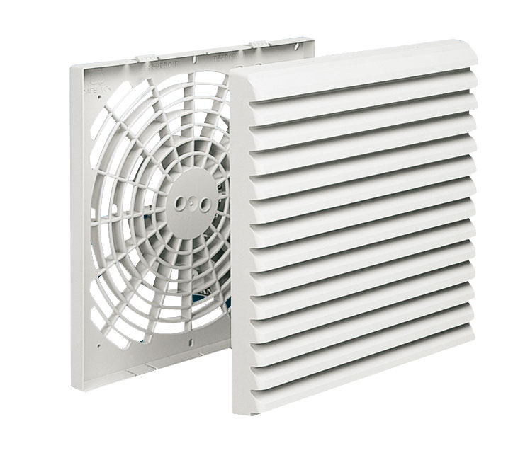 G13 IP44 Ausströmgitter RAL 7035 mit Filter