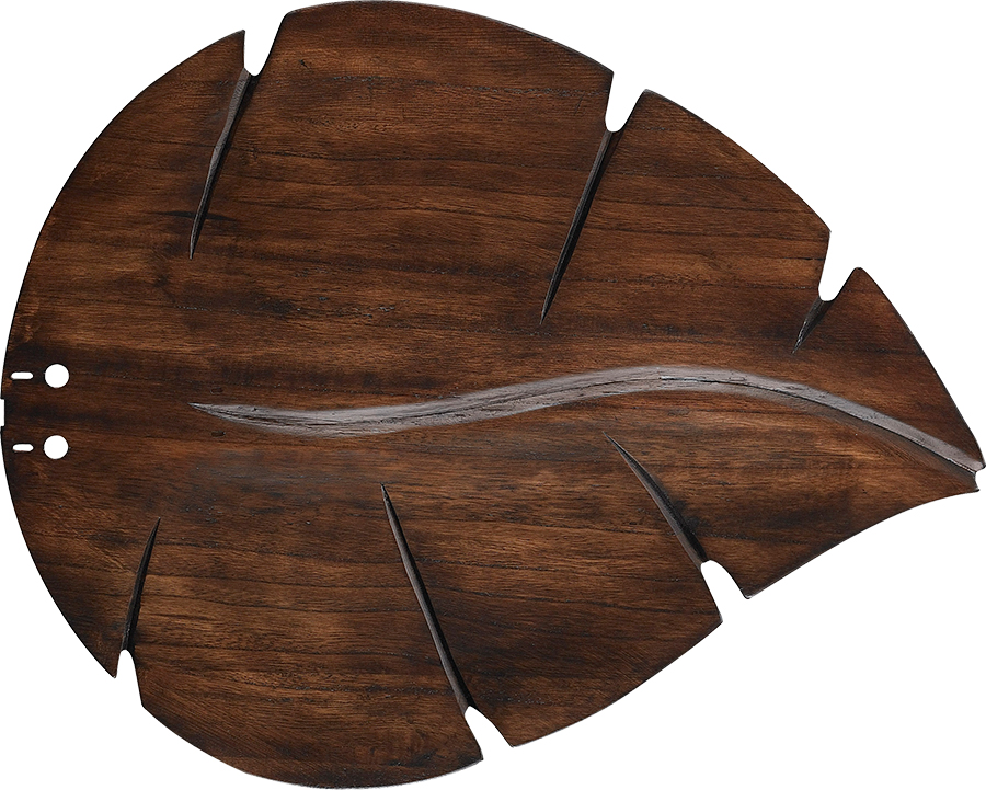 Flügelsatz Nussbaum Blattform 132