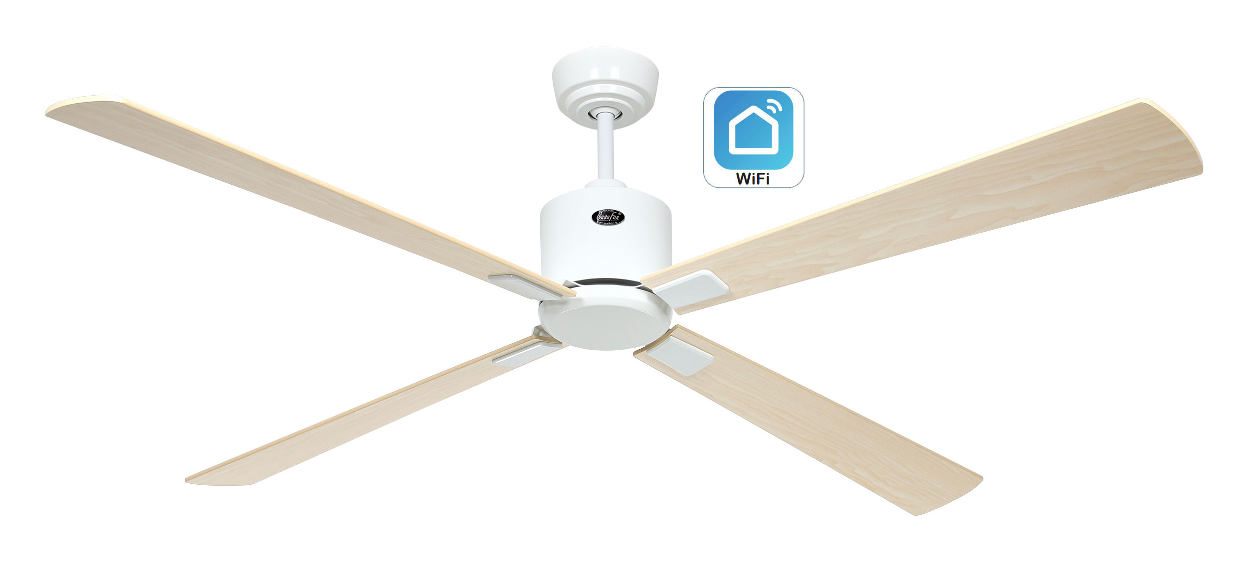 CasaFan Deckenventilator Eco Neo III 152 WE-AH/BU WiFi