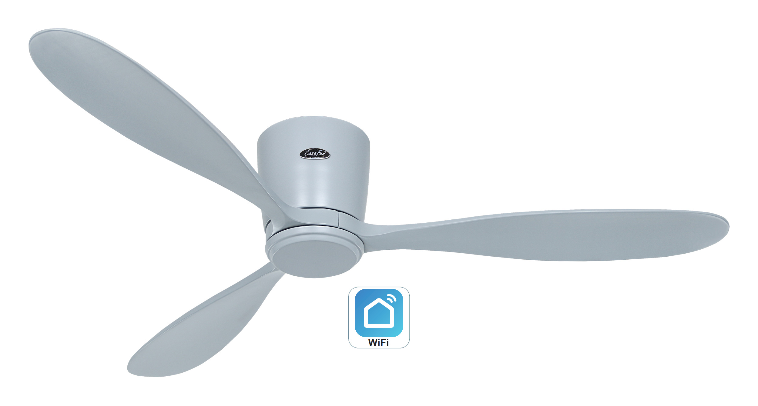 CasaFan Deckenventilator Eco Plano Wood LG-LG WiFi