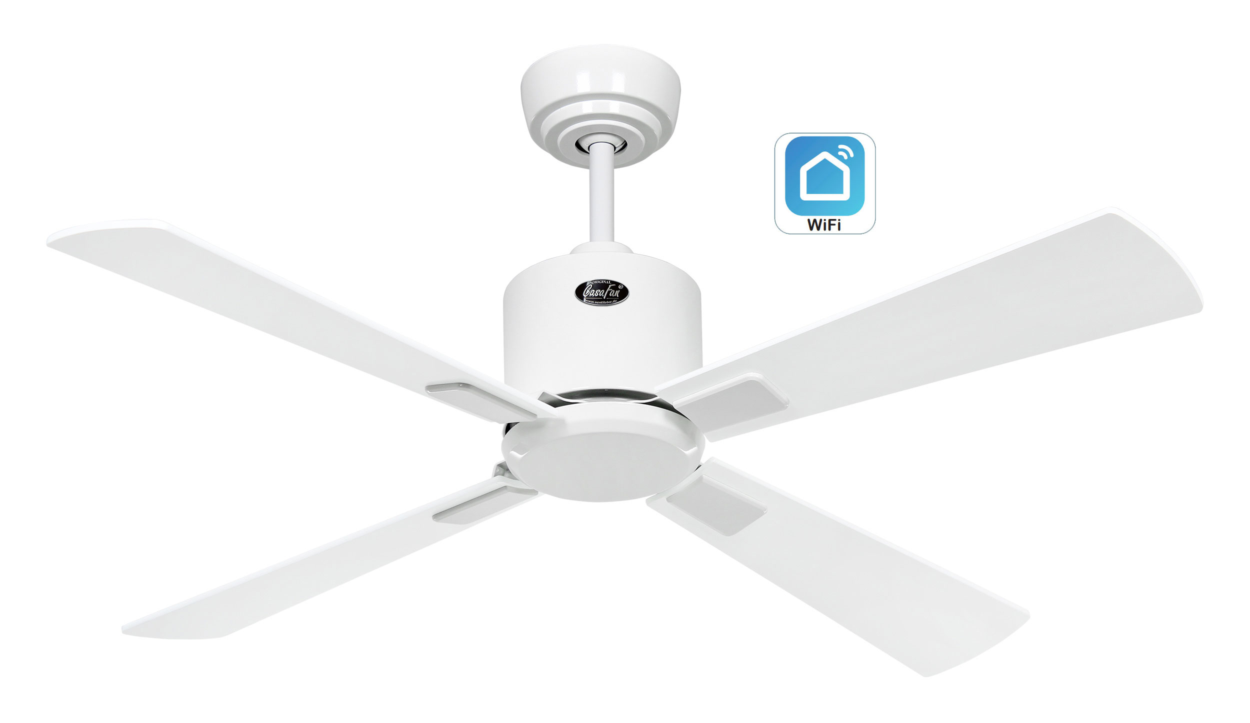 CasaFan Deckenventilator Eco Neo III 103 WE-WE/LG WiFi