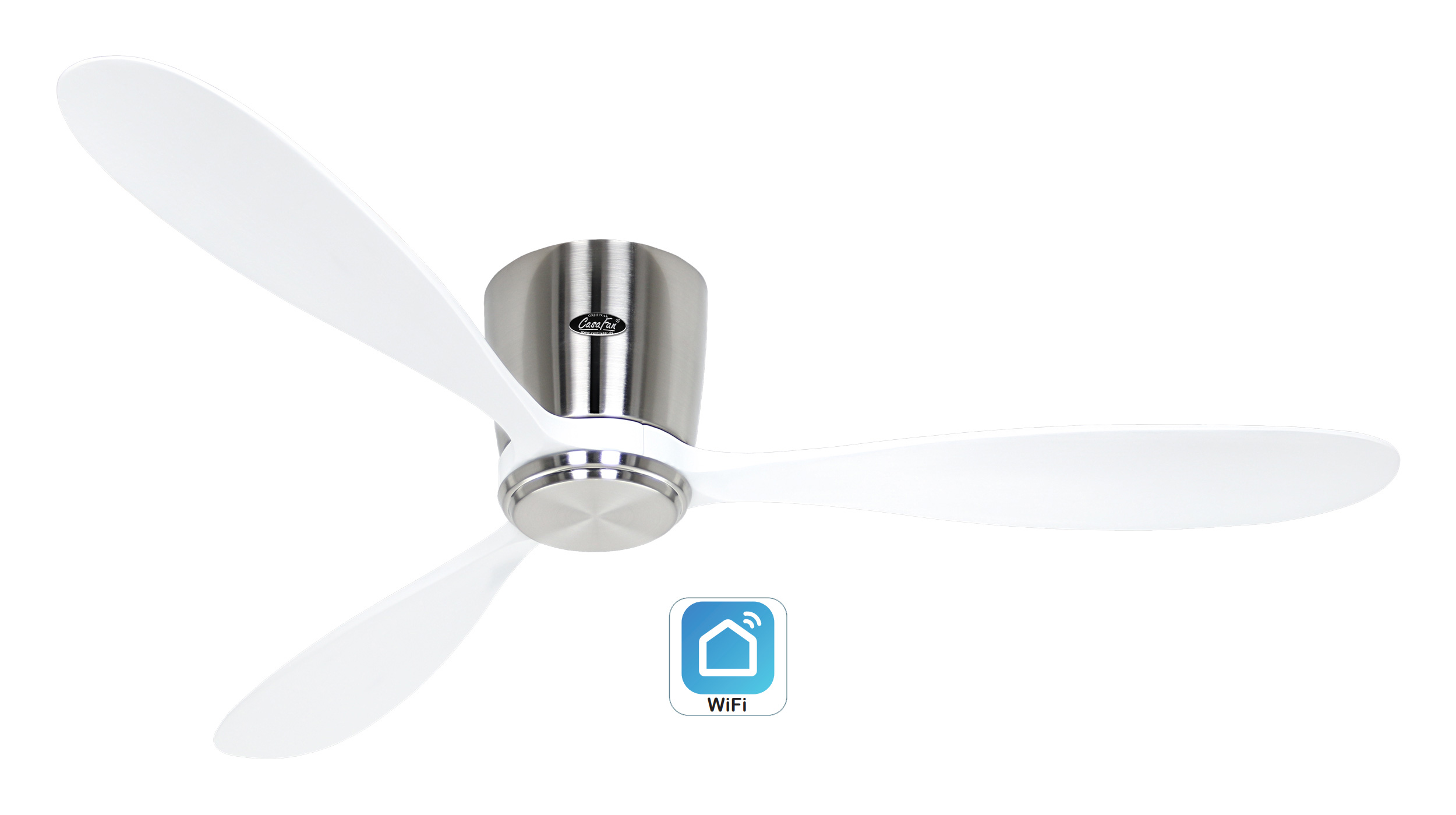 CasaFan Deckenventilator Eco Plano Wood BN-WE WiFi