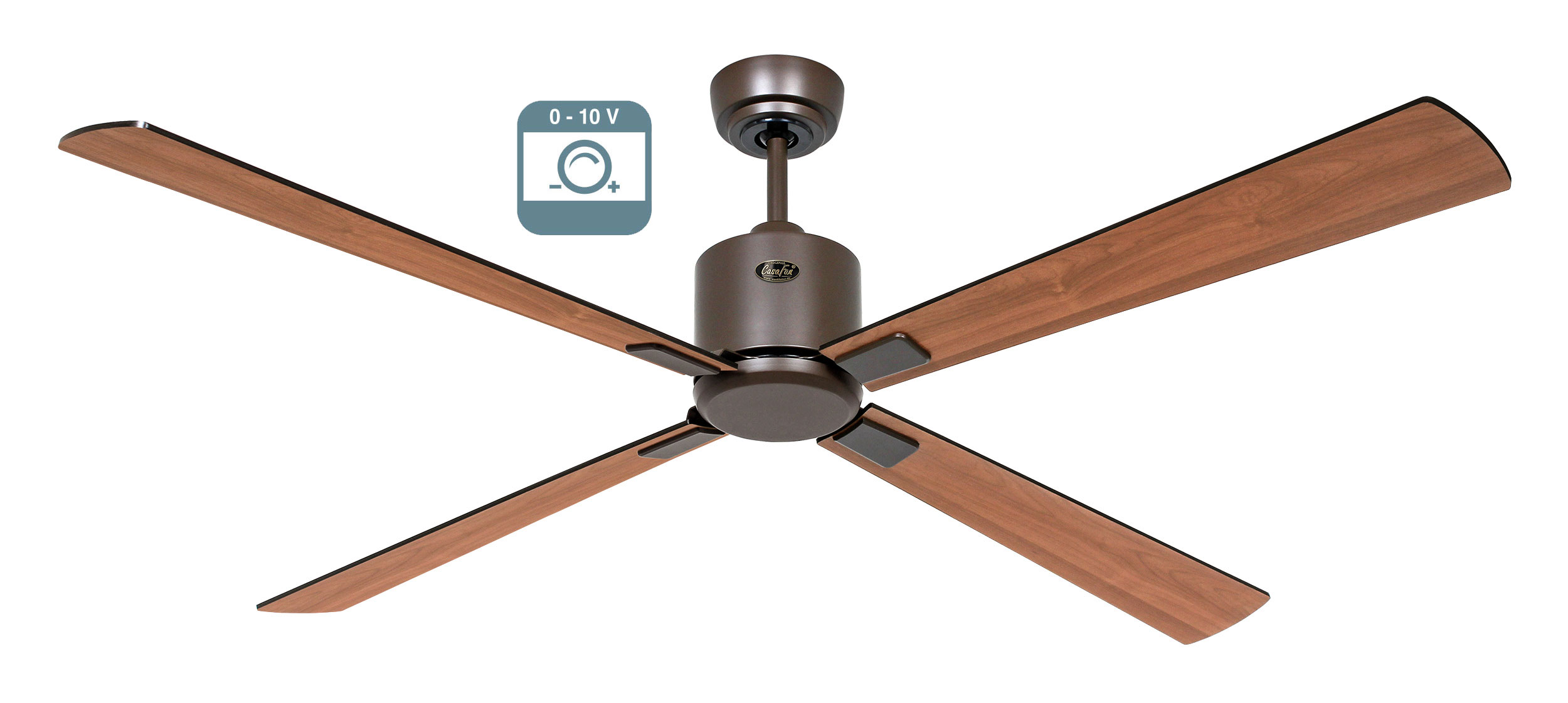 CasaFan Deckenventilator Eco Neo III 152 BZ-SW/TK 0 - 10 V