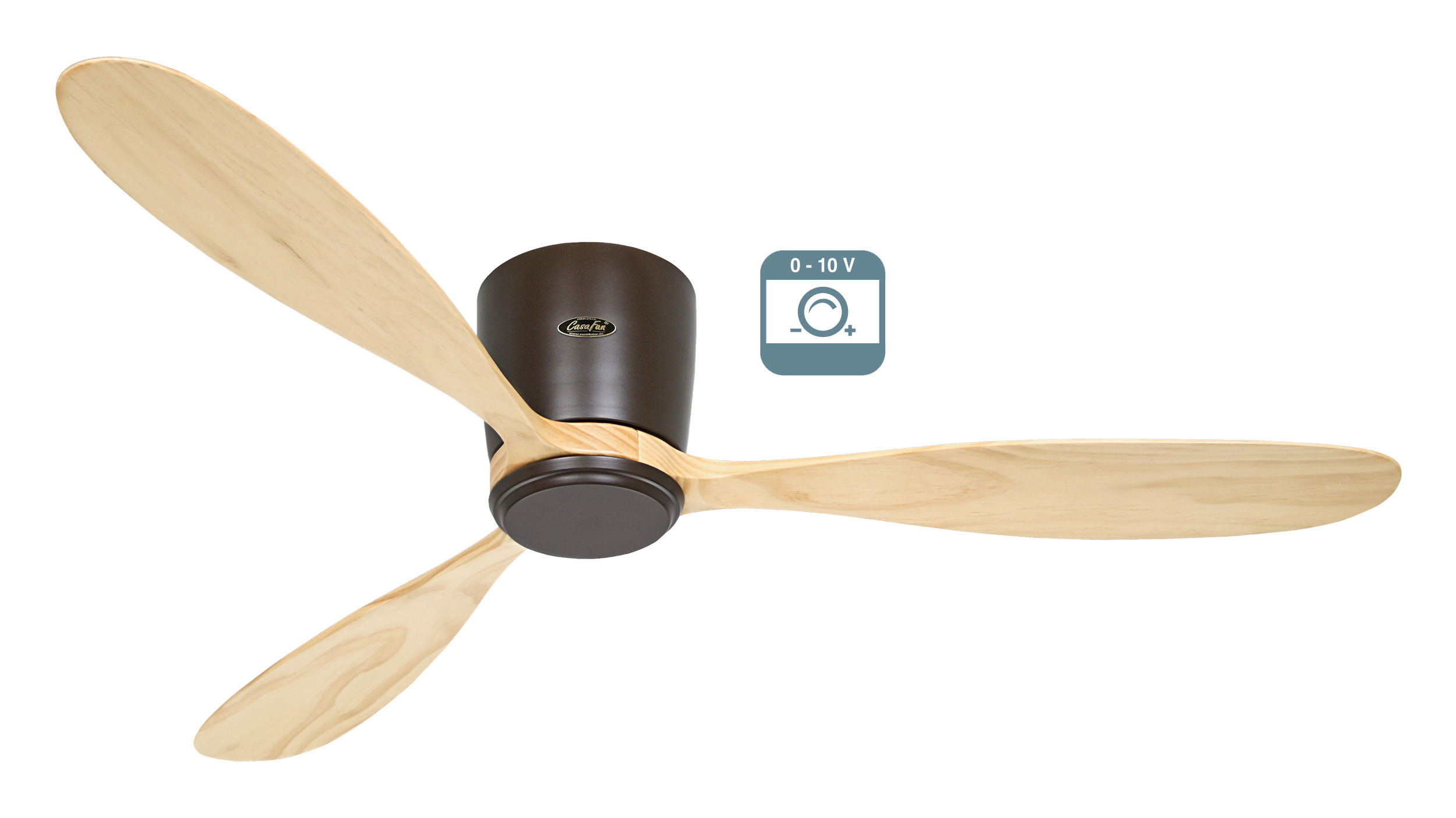 CasaFan Deckenventilator Eco Plano Wood BZ-NT 0 - 10 V