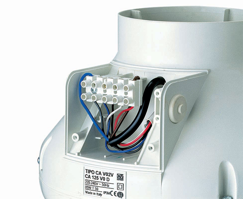 Radialer Rohrventilator CA 100 V0 D