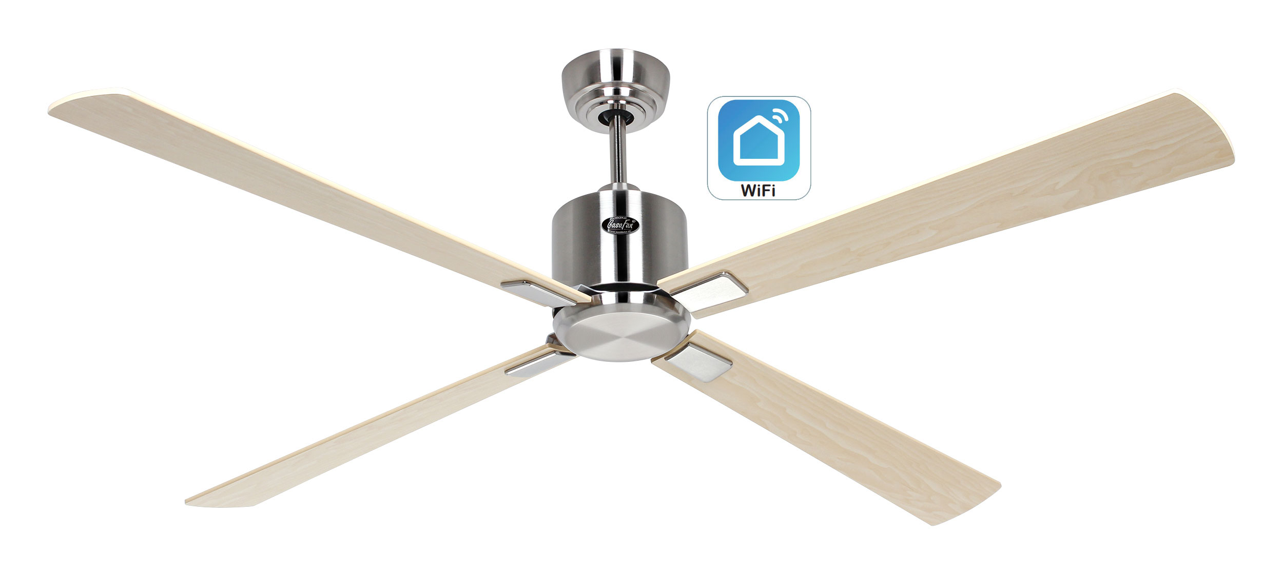 CasaFan Deckenventilator Eco Neo III 152 BN-AH/BU WiFi