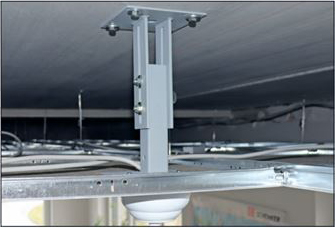 Bild 4: Verbauter Abhängestutzen SST