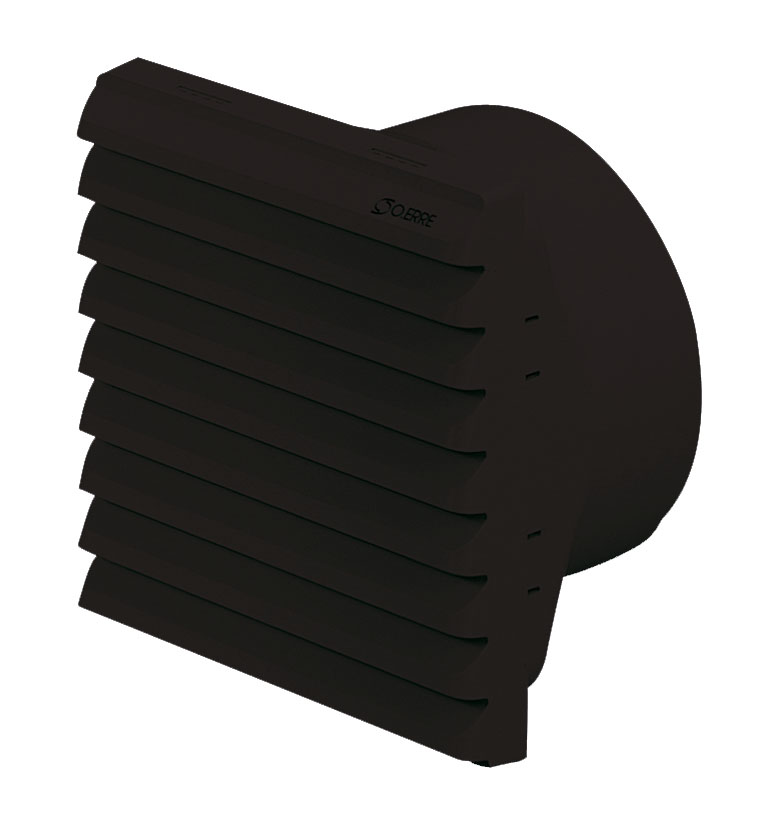 Schaltschrank-Ventilator RC 12.13 220-240V AC RAL 9005 IP54