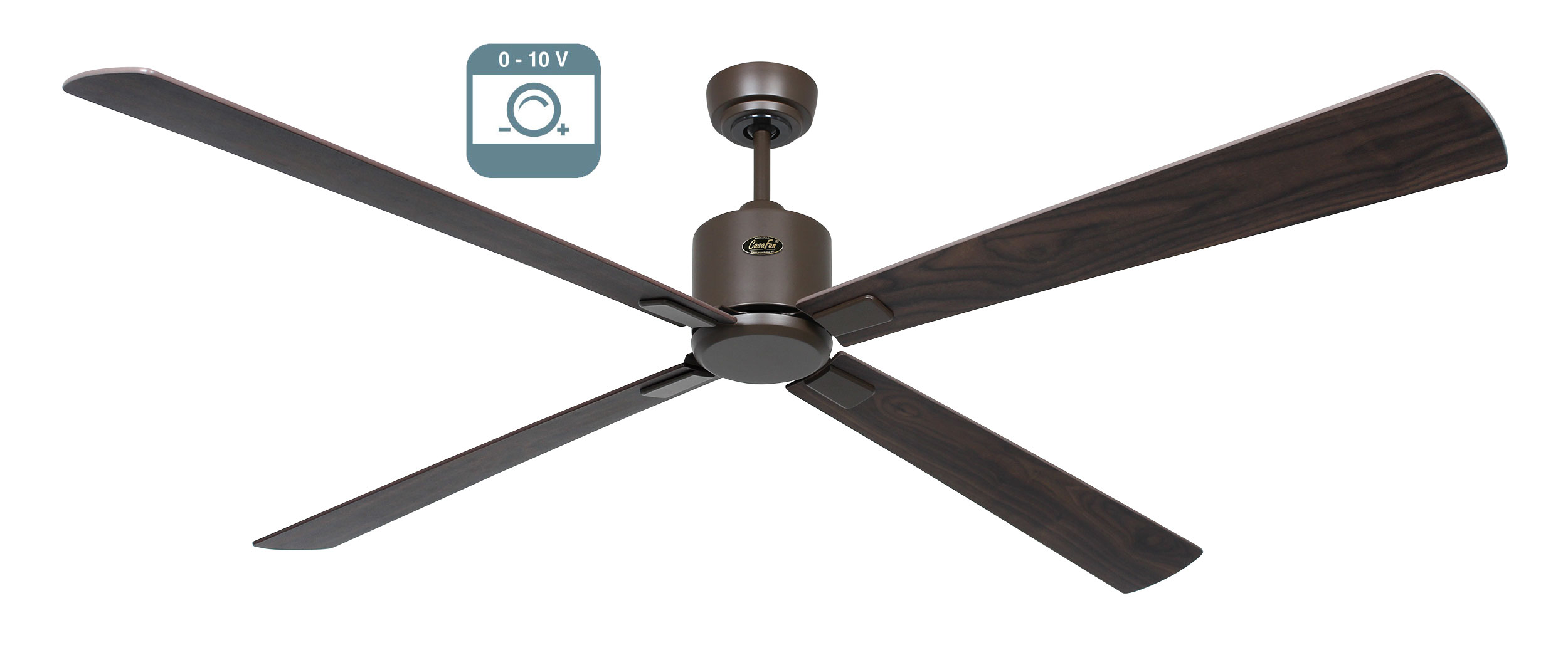 CasaFan Deckenventilator Eco Neo III 180 BZ-NB/KI 0 - 10 V