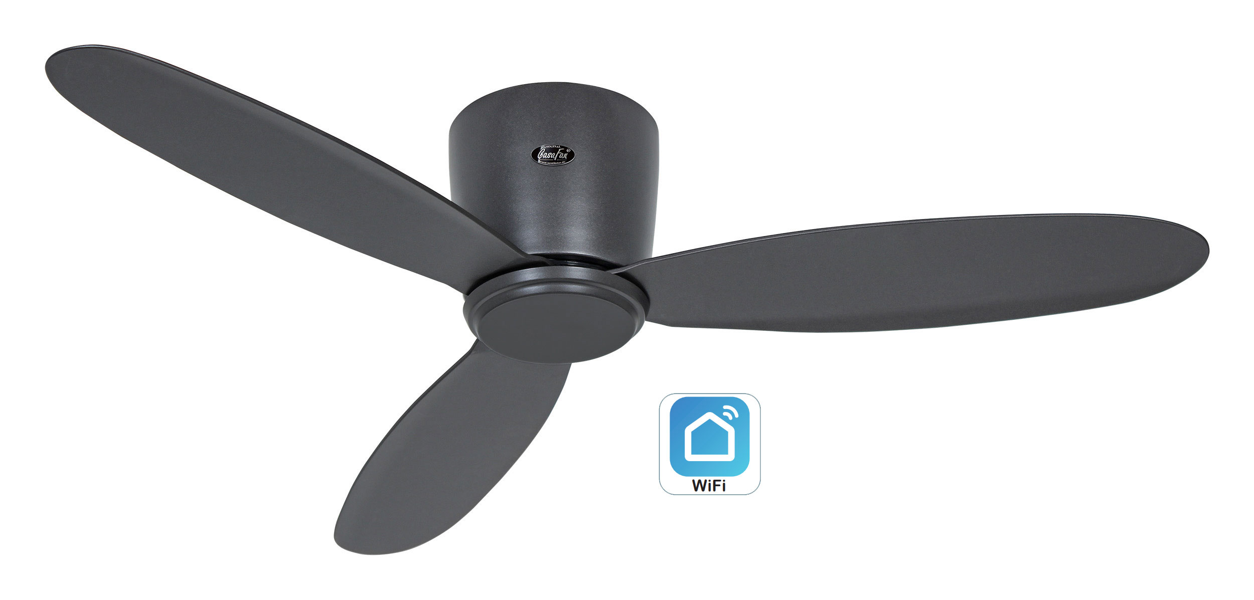 CasaFan Deckenventilator Eco Plano II 112 BG-BG WiFi