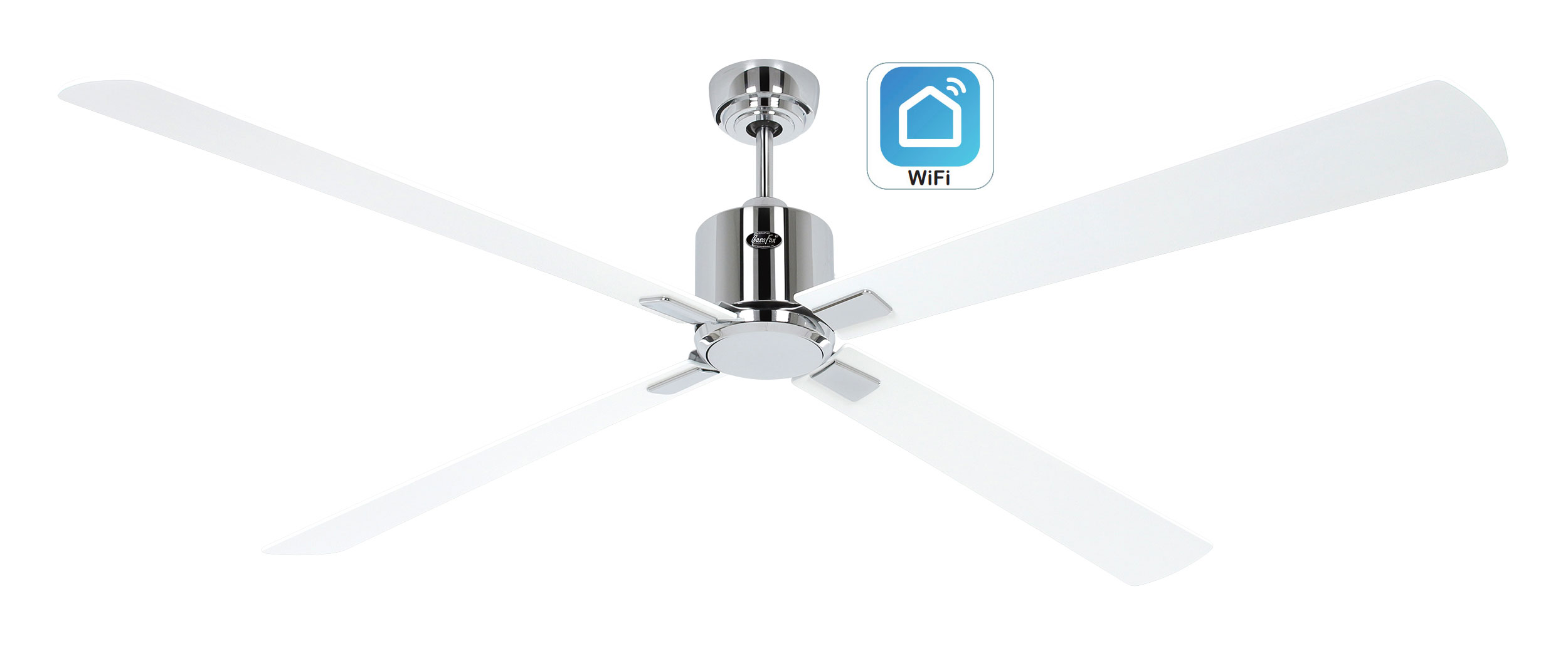 CasaFan Deckenventilator Eco Neo III 180 CH-WE/LG WiFi