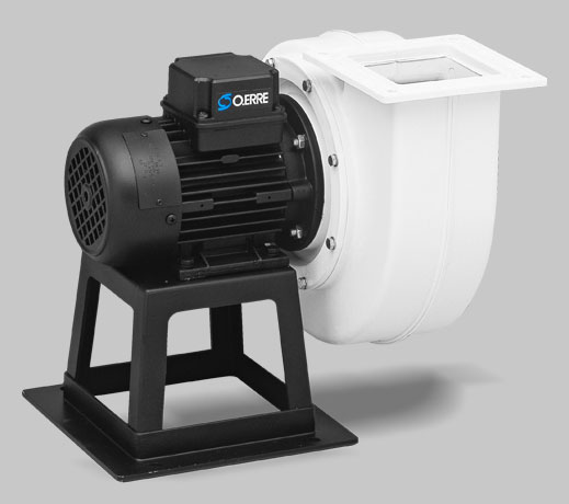 Radialventilator CAA 620 2T säurebeständig